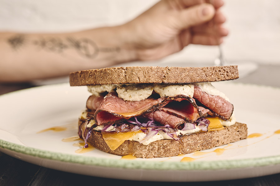Un sandwich único